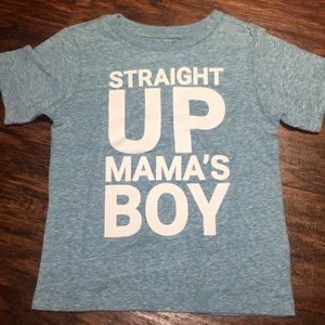 ⭐️STRAIGHT UP MAMA’S BOY TEE